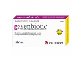 Imagen del producto Casenbiotic Limón 30 comprimidos